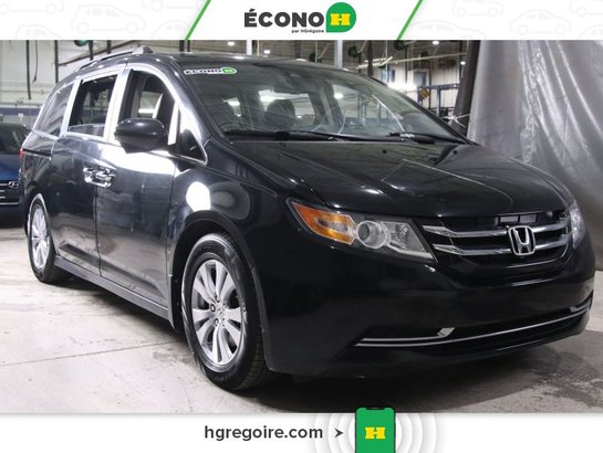2015 Honda Odyssey EX-L w/RES CUIR TOIT BLUETOOTH CAMÉRA MAGS Black