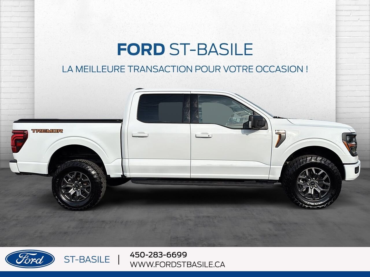 Ford F-150 2024 Blanc Saint-Basile-le-Grand - photo #9