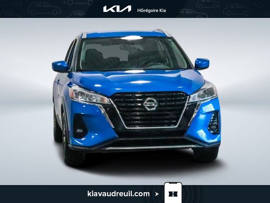 2021 Nissan Kicks SV / Camera de recul / Sieges chauffant Blue