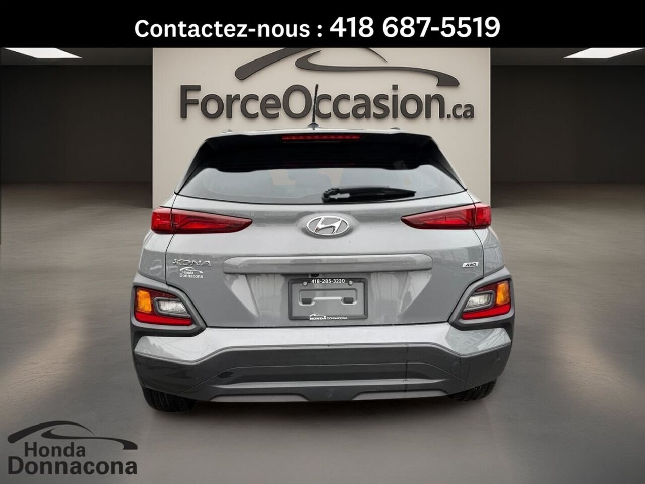 Hyundai Kona 2021 Gris Donnacona - photo #4