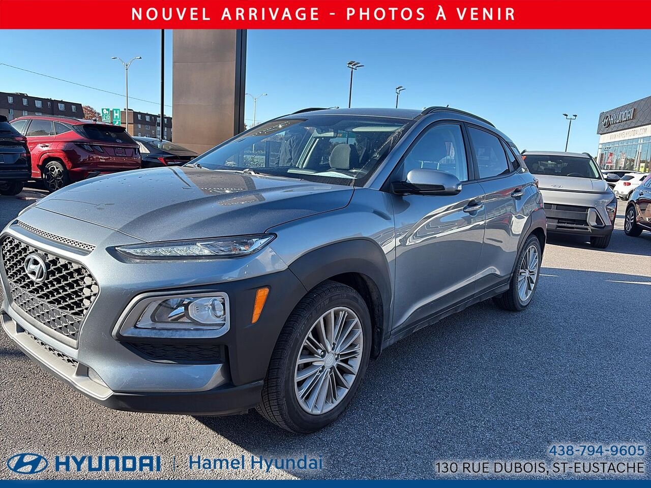 Hyundai Kona 2019 Argent Saint-Eustache - photo #2