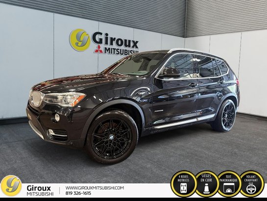 BMW X3 XDRIVE28I xDrive28i 4 portes TI 2017 Noir
