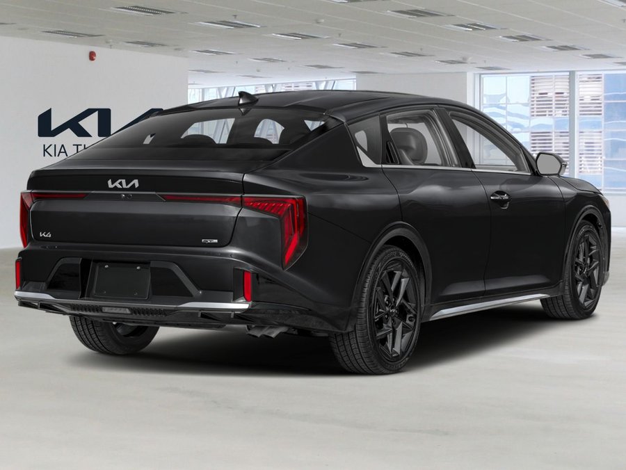 Kia K4 GT-Line Turbo Limited TA avec intérieur rouge 2026 Noir aurore