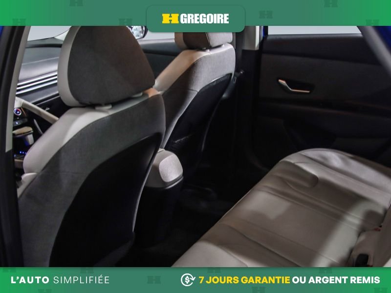 Hyundai Elantra 729100 | LUXURY HYBRIDE AUTO A/C CUIR TOIT NAV CAM RECULE 2023 Bleu Laval - photo #23