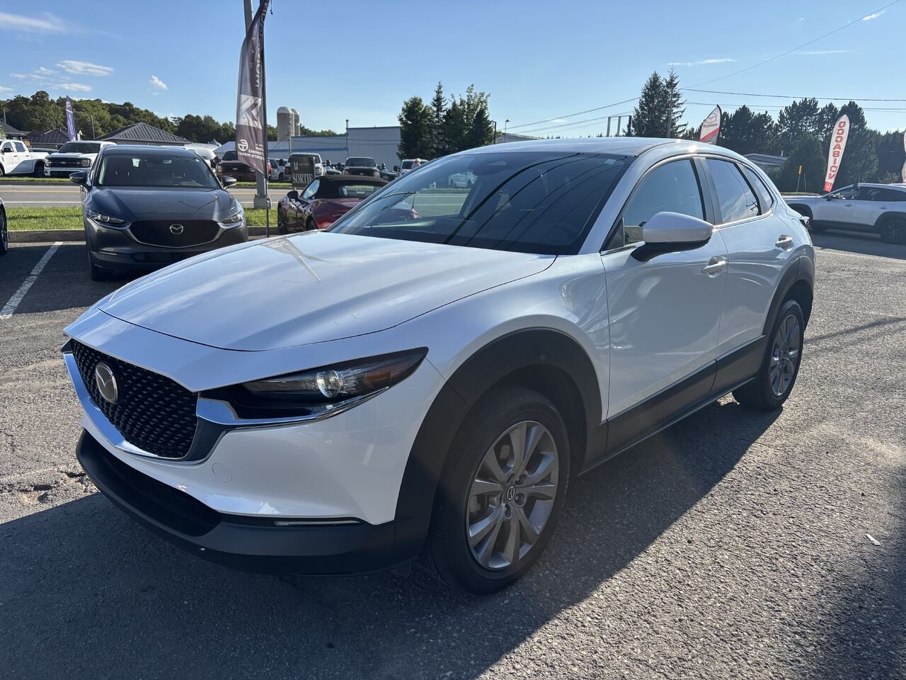 Mazda CX-30 GS TI 2025 Blanc Montmagny - photo #2