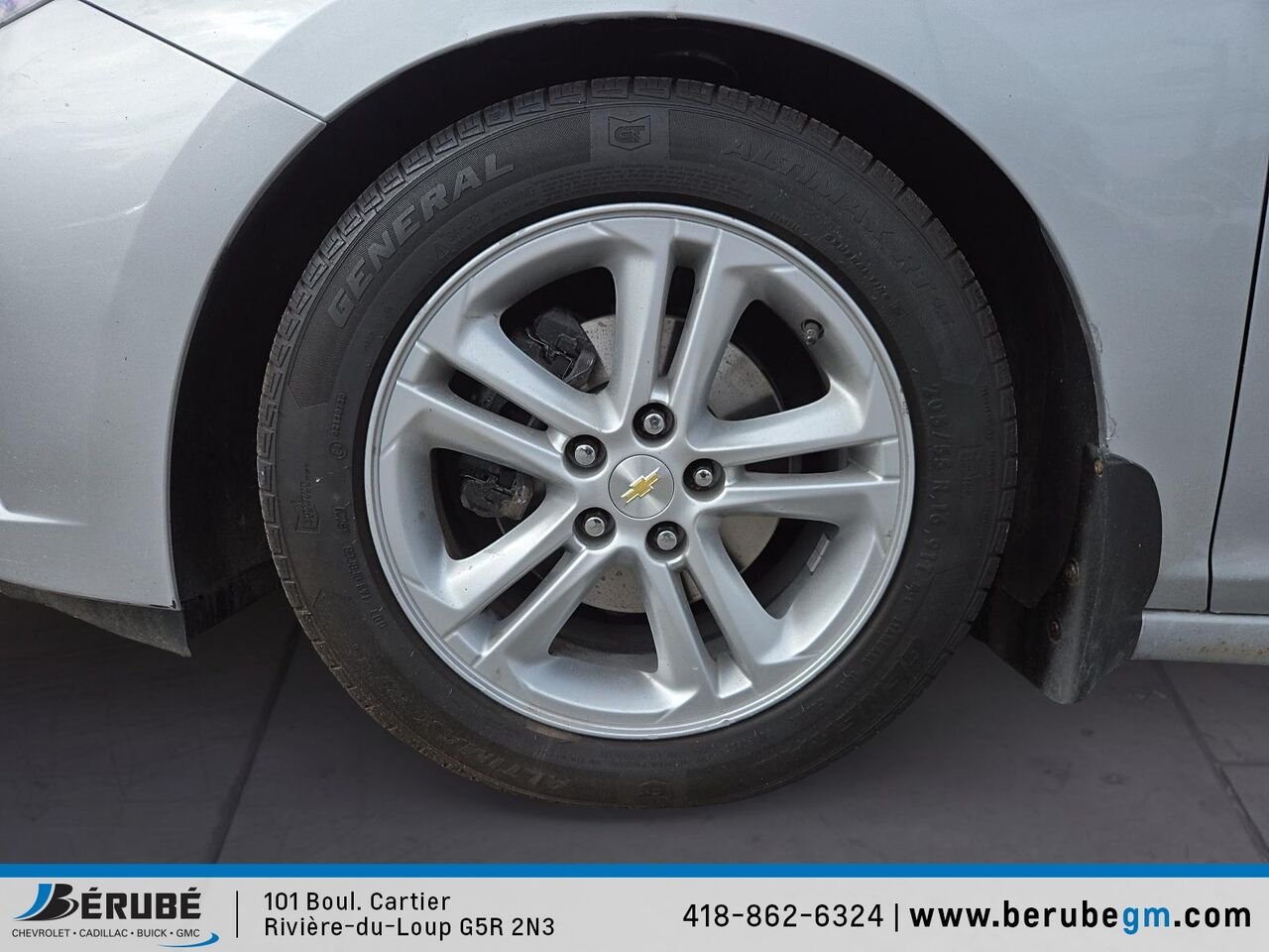 2018 CHEVROLET CRUZE LT 1.6L berline 4 portes avec 1SH Silver Rivière-du-Loup - photo #5