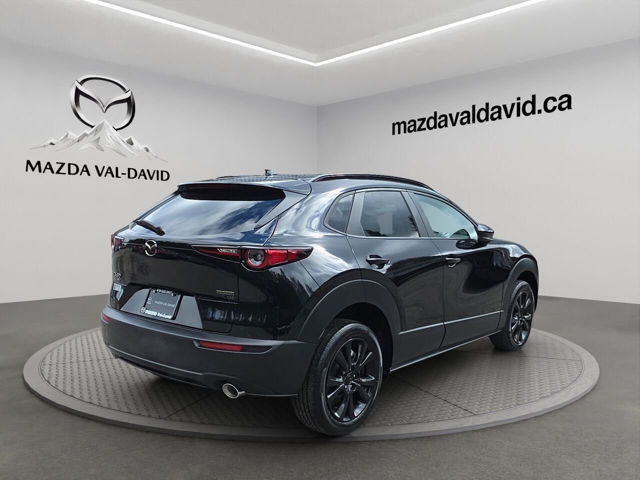 2026 Mazda CX-30 GT TI avec moteur turbo Jet Black Mica Val-David - photo #6