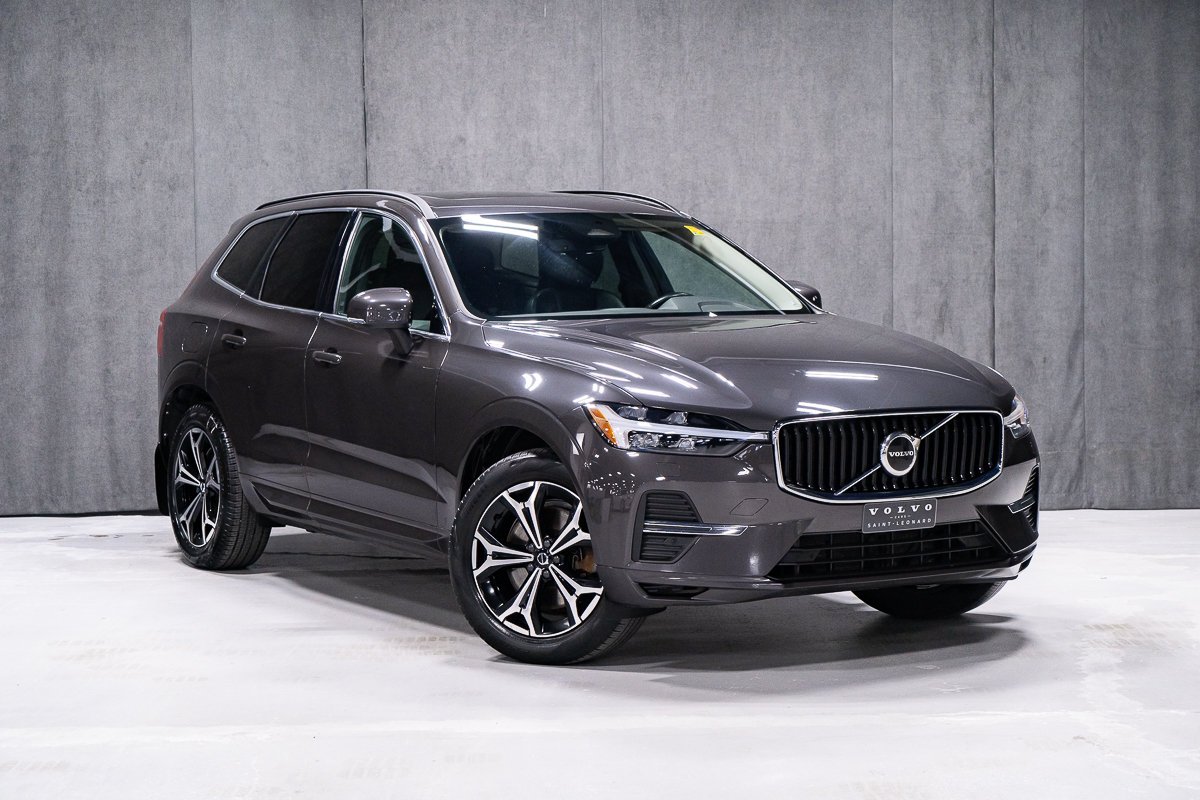 2022 Volvo XC60 B6 MOMENTUM PREMIUM CLIMAT HARMAN KARDON Grey Montreal - photo #1