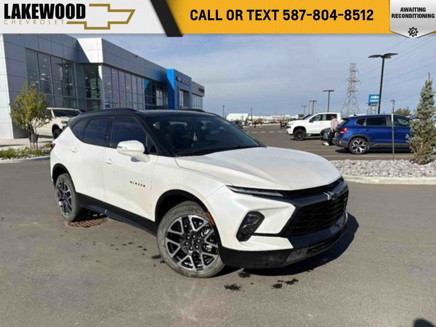 2024 Chevrolet Blazer RS Plus AWD 3.6L | Panoramic Sunroof White