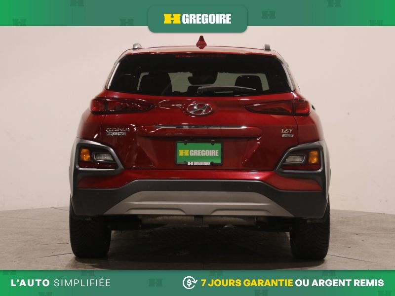 Hyundai Kona 822525 | Ultimate AWD AUTO AC CUIR TOIT NAV MAGS CAM RECUL 2020 Rouge Laval - photo #7