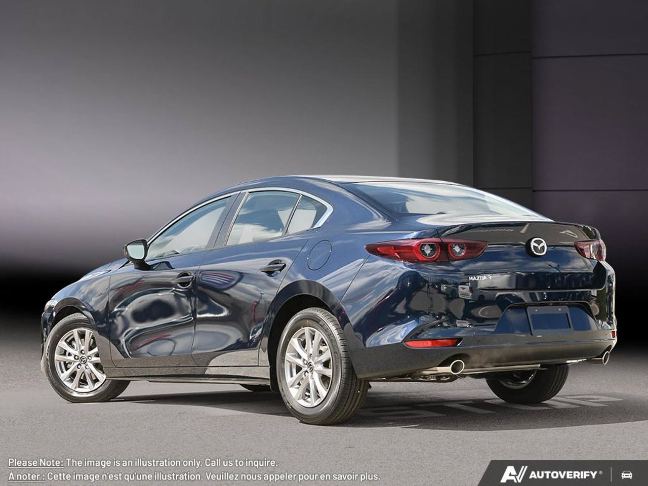 Mazda Mazda3 3MZBPACL3TM515430 2026 Bleu cristal foncé mica Mirabel - photo #3
