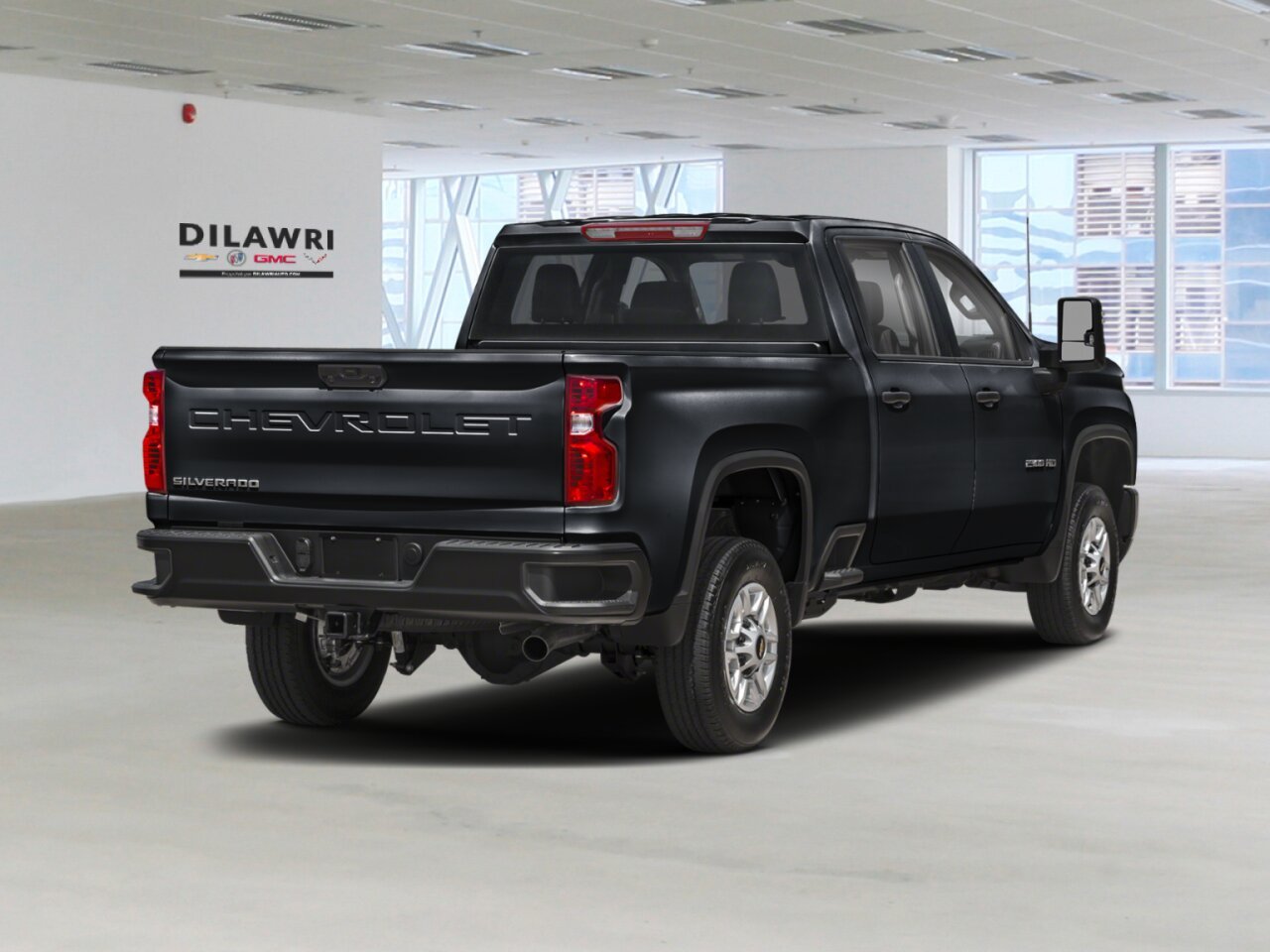 CHEVROLET Silverado 2500HD Custom cabine multiplace 4RM 159 po 2026 Noir Gatineau - photo #2