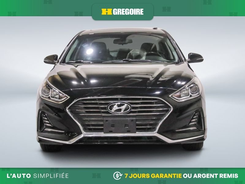 2019 Hyundai Sonata PREFERRED AUTO AC CUIR TOIT MAGS CAM RECUL BLEUTOO Black