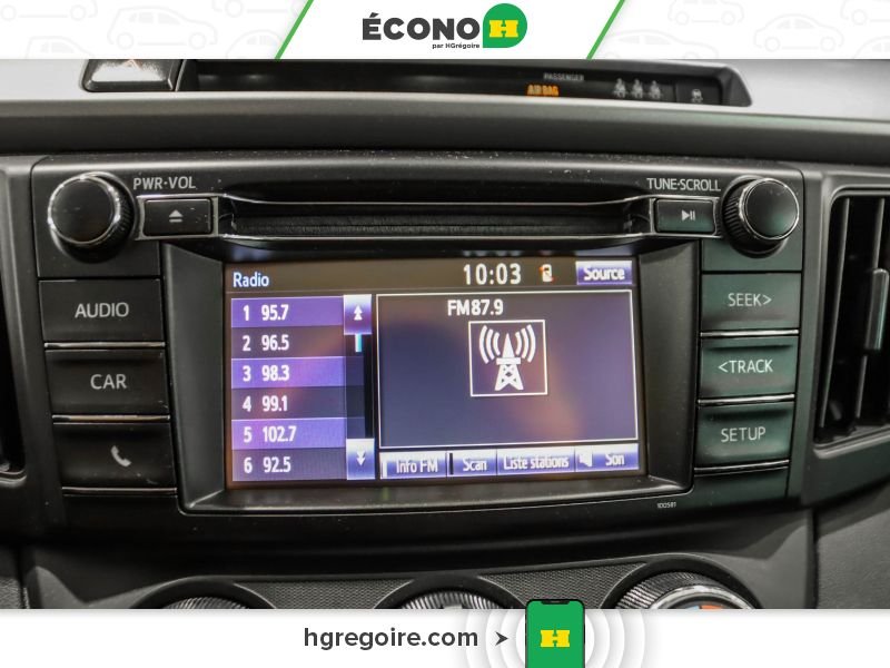 Toyota Rav 4 821020 | LE AWD GR ÉLEC A/C BLUETOOTH CAMÉRA MAGS 2017 Blanc Laval - photo #16