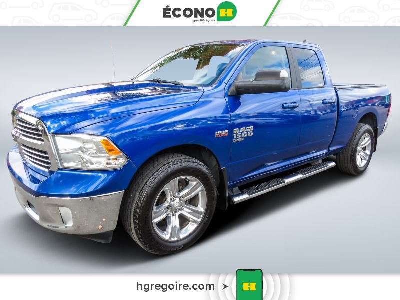 Ram 1500 SLT SIEGE + VOLANT CHAUFFANT + NAVIGATION 2019 Bleu