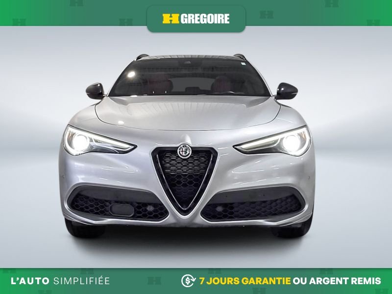 Alfa Romeo Stelvio Ti Sport AWD AUTO A/C MAGS CUIR TOIT NAV CAM RECUL 2021 Argent