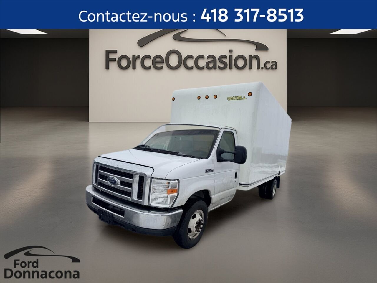 Ford E-450 2023 Blanc Donnacona - photo #0