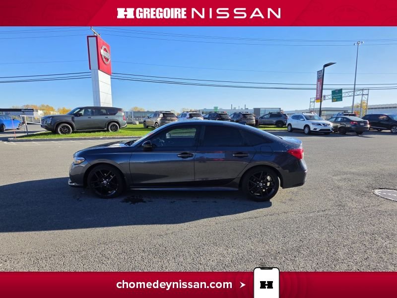 2022 Honda Civic Grey Saint-Eustache - photo #5