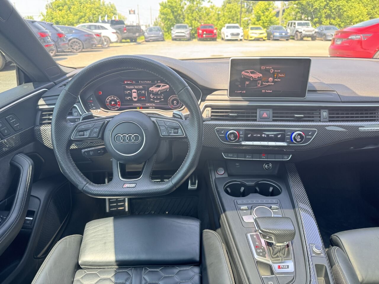 Audi RS 5 Sportback 2019 Vert Granby - photo #18