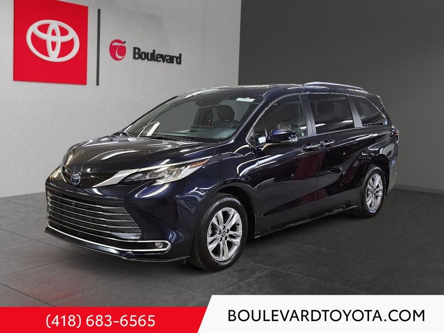 Toyota Sienna LIMITED, 7 PLACES, AWD 2025 Bleu
