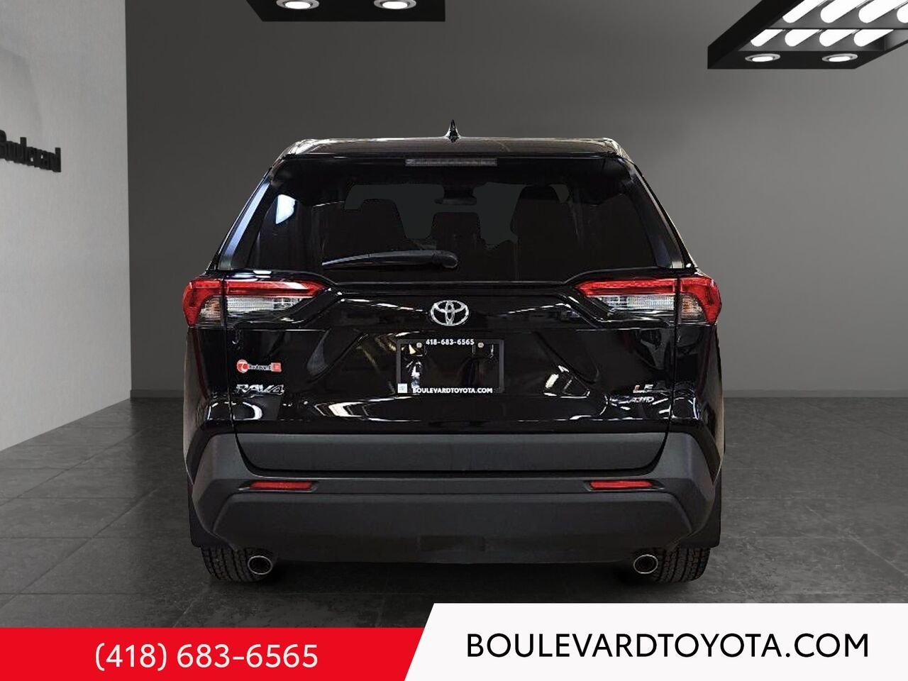 Toyota RAV4 100286A-6 | LE, AWD 2022 Noir Québec - photo #4
