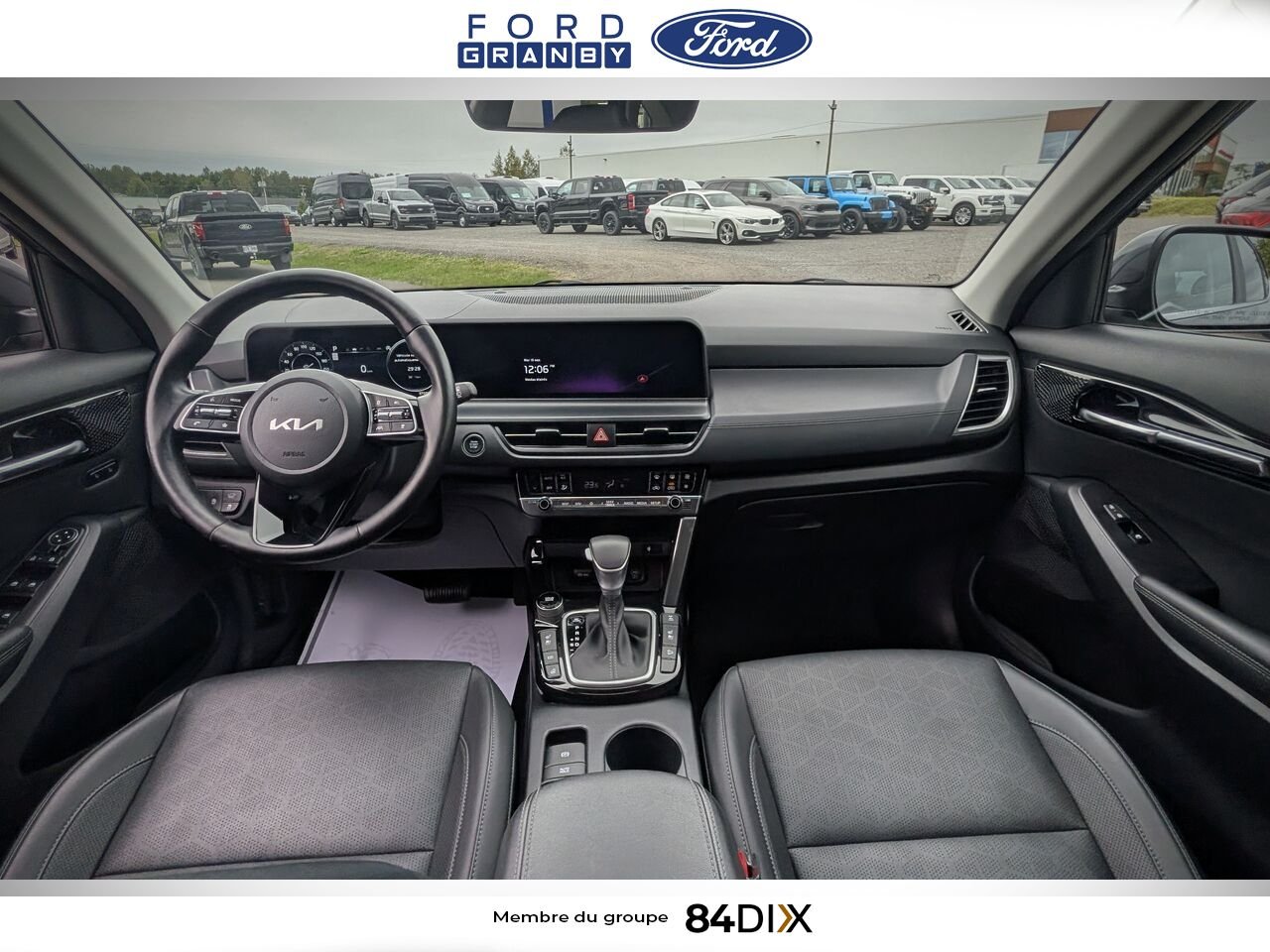 Kia Seltos 2024 Gris Granby - photo #24