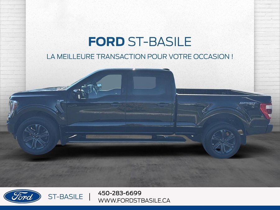 Ford F-150 LARIAT cabine SuperCrew 4RM caisse de 6,5 pi 2023 Noir