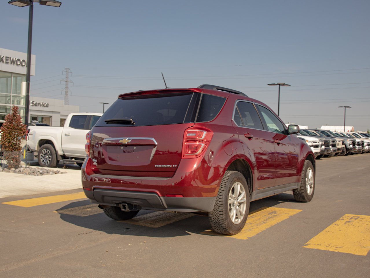 2016 Chevrolet Equinox AWD 4dr LT Red Sherwood Park - photo #8