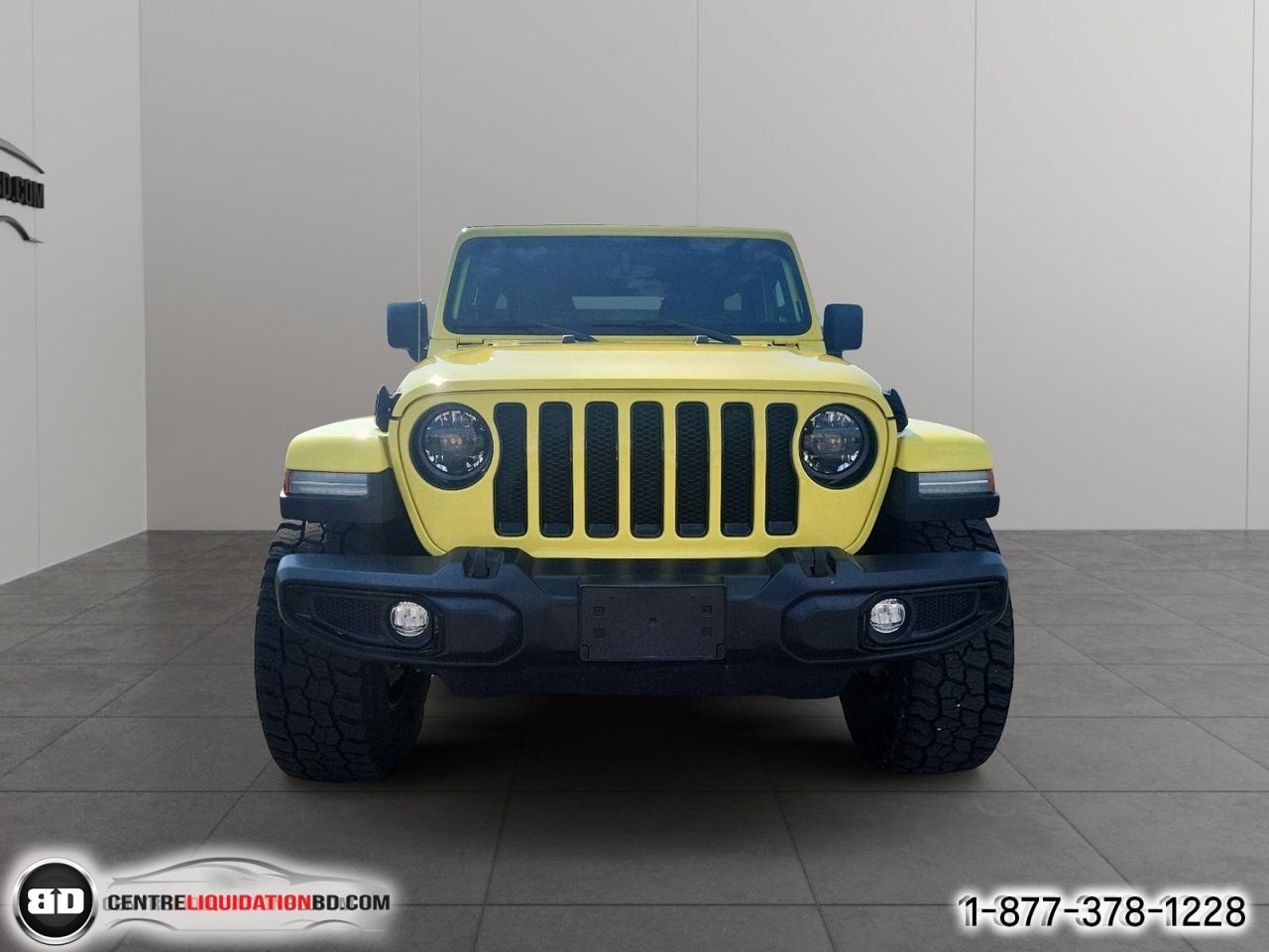 2023 Jeep Wrangler Sahara Altitude | A8695 Yellow Granby - photo #1