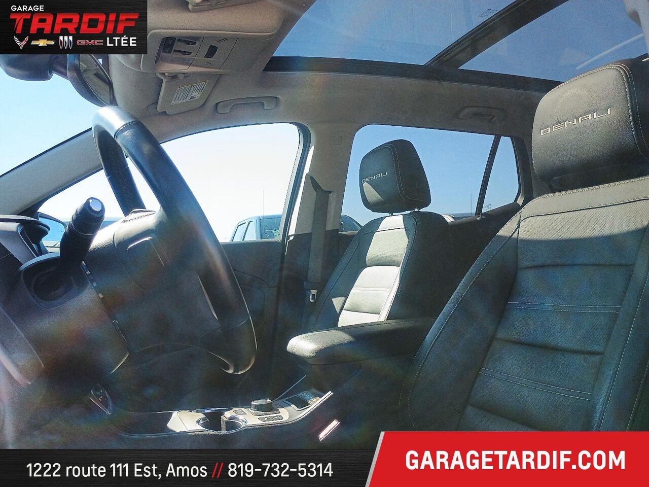 2024 GMC TERRAIN DENALI AWD Traction intégrale 4 portes Denali White Amos - photo #9