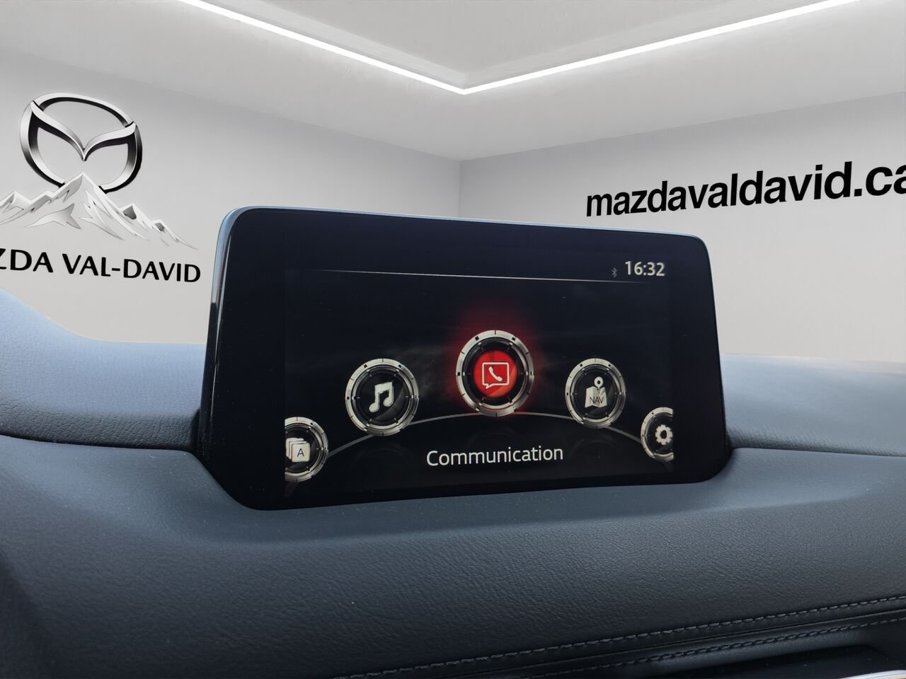 Mazda CX-5 GS TI BA, bluetooth, Volant chauffant, commande audio au volant 2021 Bleu Val-David - photo #12