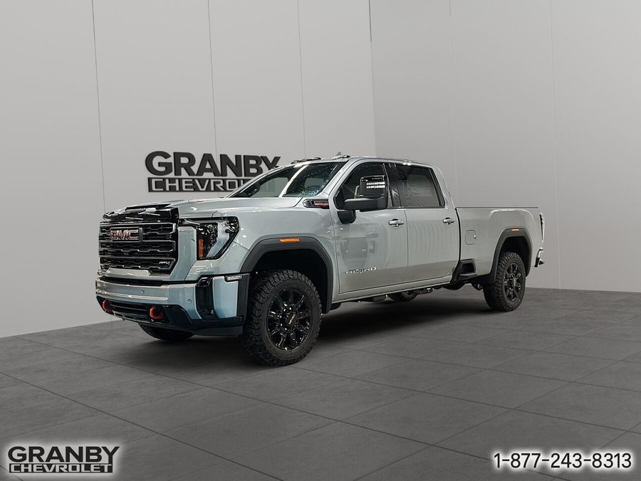 2026 GMC Sierra 2500HD K2500 HD SIERRA CREW CAB AT4 L/BOX DURAMAX (4SB) STERLING METALLIC
