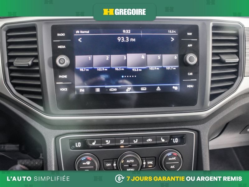 Volkswagen Atlas R3694A | COMFORTLINE V6 4MOTION CAMERA SIEGES CHAUFFANTS 2021 Bleu Laval - photo #22
