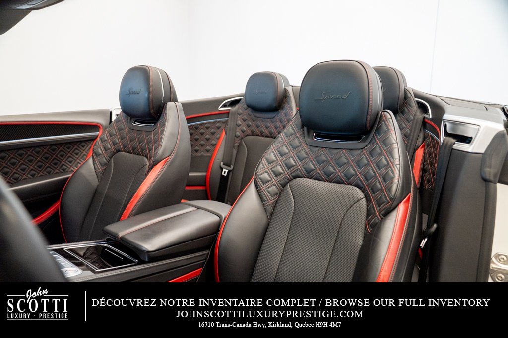 Bentley Continental GT Speed Convertible 2022 Blanc Kirkland - photo #24