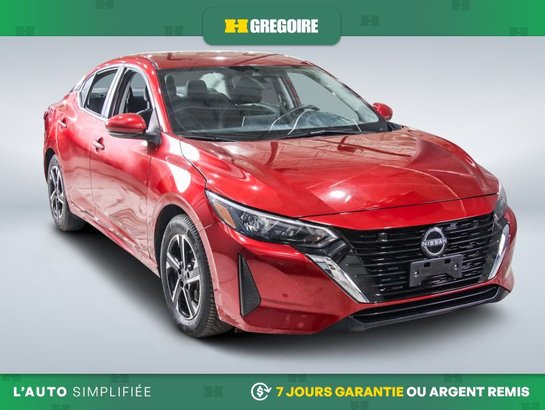 2024 Nissan Sentra SV AUTO A/C MAGS CAM RECUL BLUETOOTH Red