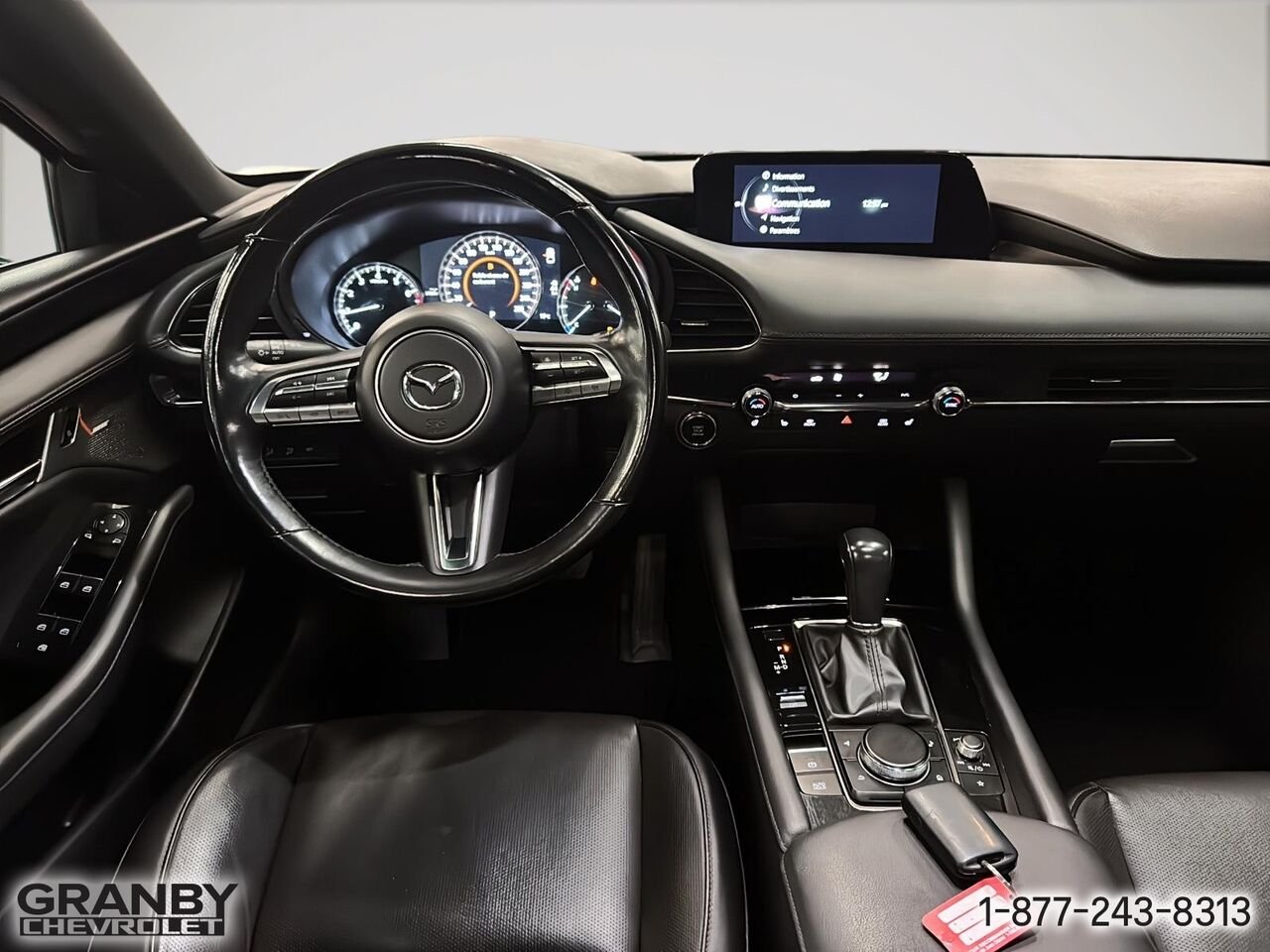 Mazda Mazda3 Sport GT avec moteur turbo BA TI i-ACTIV | G3618 2023 Gris Granby - photo #11