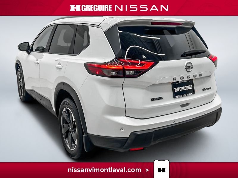 Nissan Rogue VW3603 | SV Moonroof AWD CARPLAY A PARTIR DE 2.99% 2024 Blanc Laval - photo #8