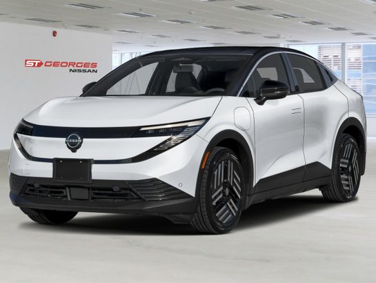 2026 NISSAN LEAF SV+ TA Everest White Pearl Tricoat/Black