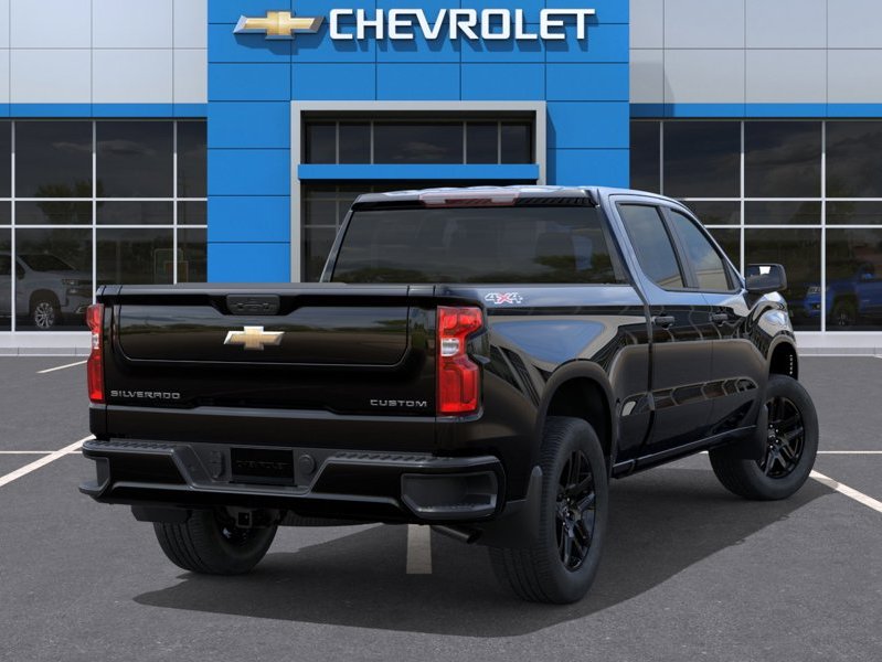 CHEVROLET Silverado 1500 K1500 SILVERADO CREW CAB CUSTOM STD/BOX (1CX) 2026 NOIR