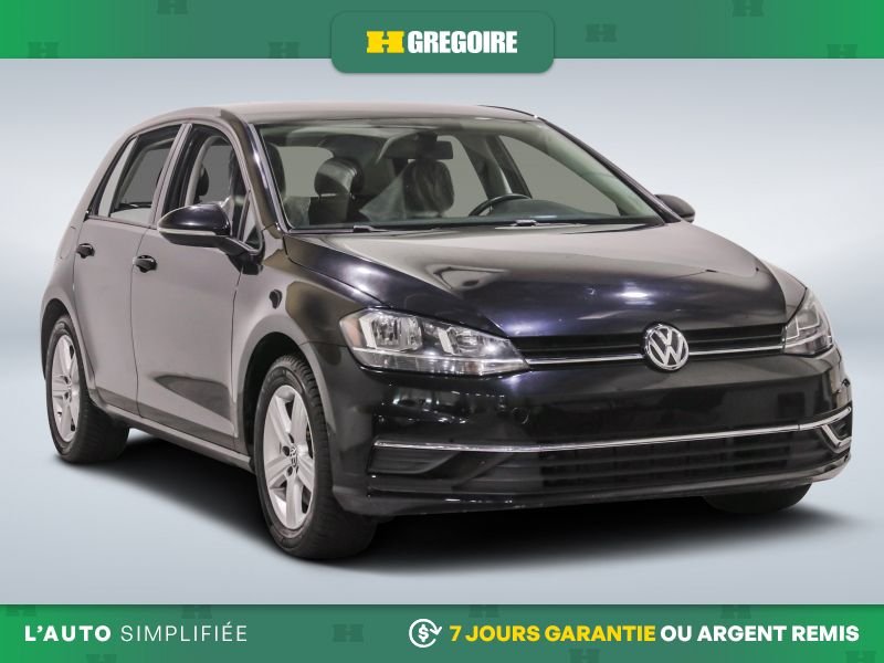 Volkswagen Golf Comfortline AUTO AC NAV MAGS CAM RECUL BLEUTOOTH 2021 Noir