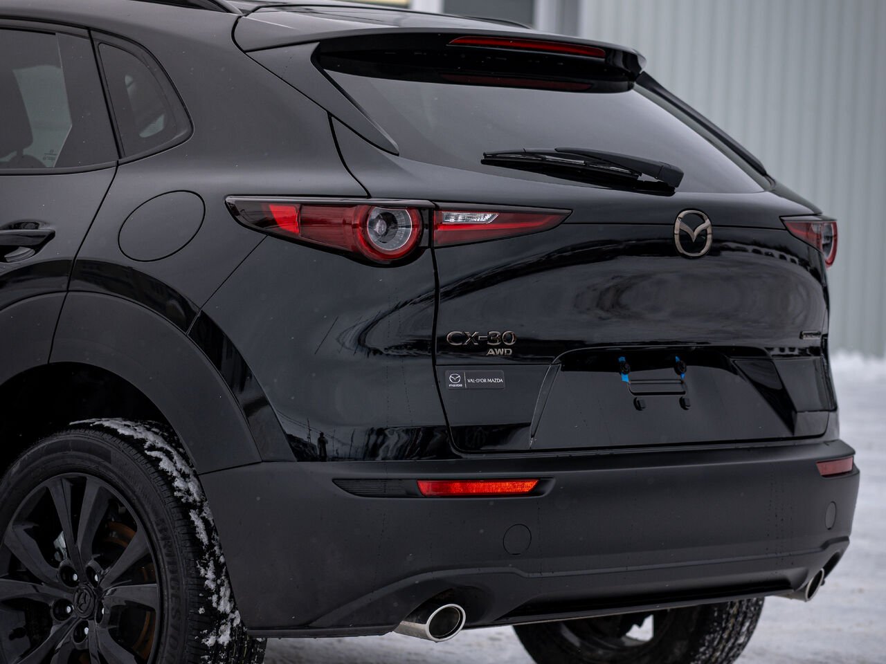MAZDA CX-30 2675 | GT TI avec moteur turbo 2026 Noir de jais mica Val-d'Or - photo #3