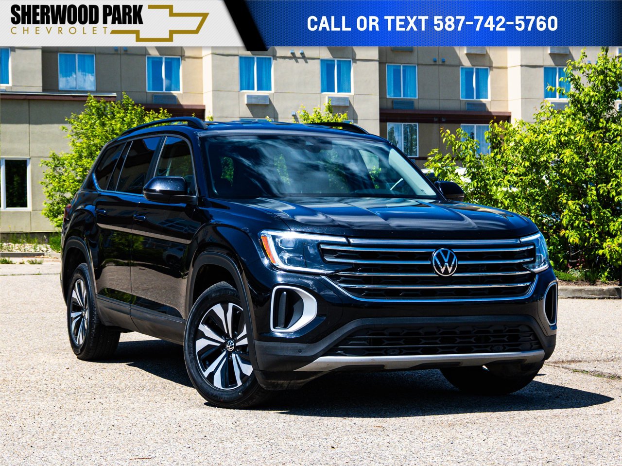 2025 Volkswagen Atlas Comfortline 2.0 TSI 4MOTION Black Sherwood Park - photo #0