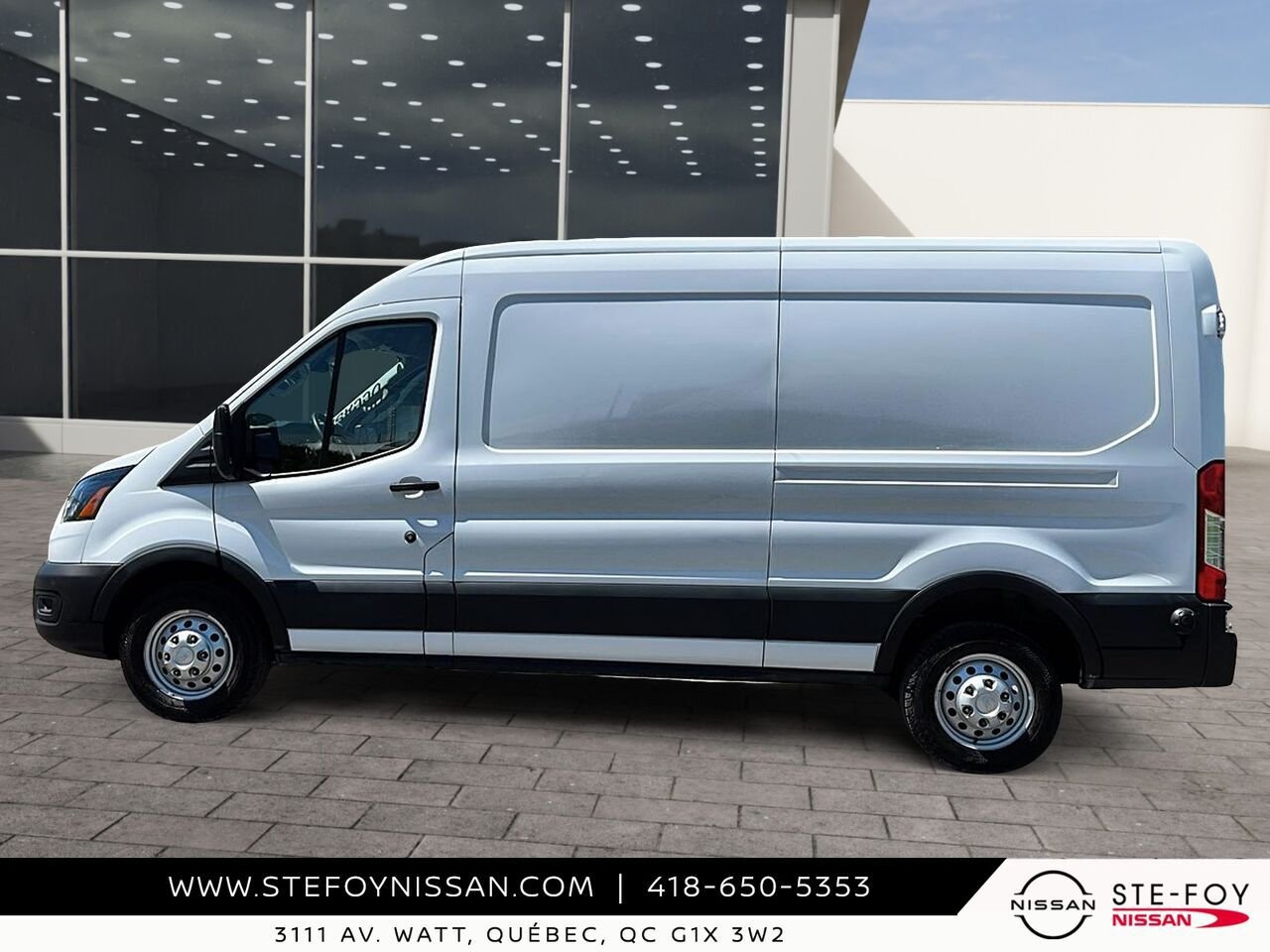 Ford Transit TOIT Moyen TRACTION INTEGRALE 2024 Blanc Ste-Foy - photo #4