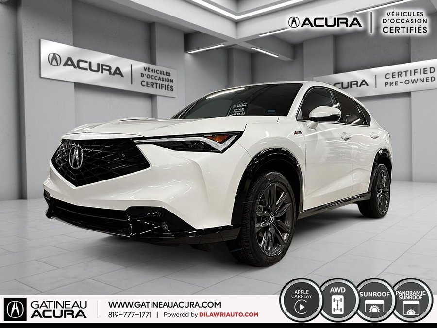2025 ACURA ADX A-Spec SH-AWD White