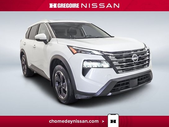 2025 Nissan Rogue SV Moonroof * AWD *Carplay * Bancs Chauffants White