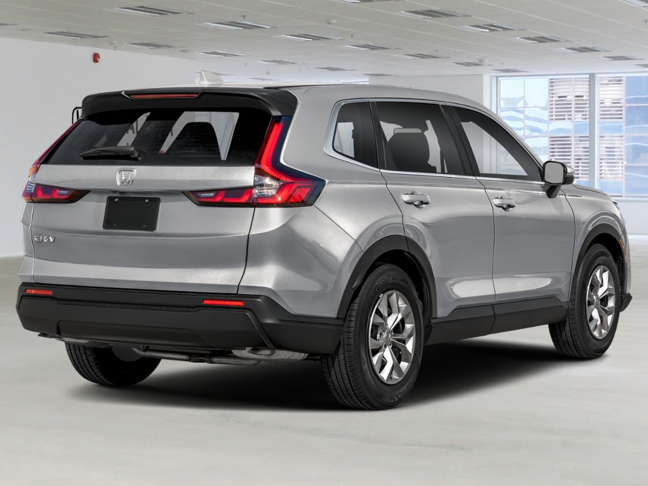2027 HONDA CR-V LX AWD Solar Silver Metallic Val-d'Or - photo #2