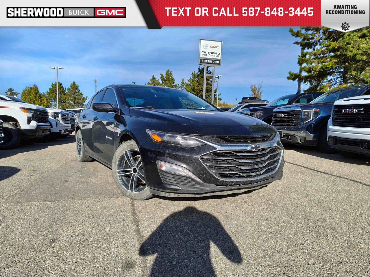 2019 Chevrolet Malibu 4dr Sdn LT w/1LT Black Sherwood Park - photo #0