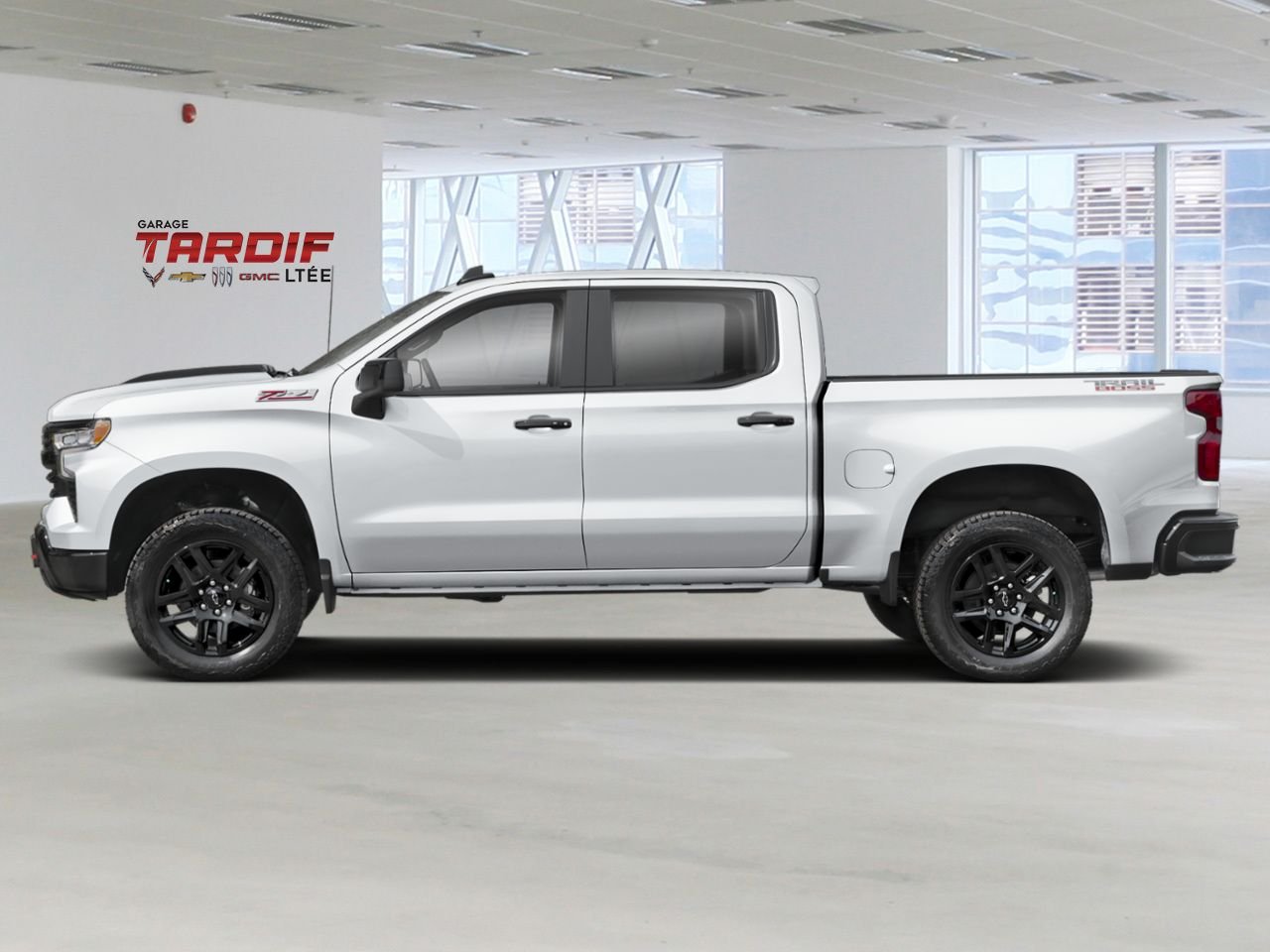 CHEVROLET Silverado 1500 LT Trail Boss cabine multiplace 4RM 157 po 2026 Blanc sommet Amos - photo #1