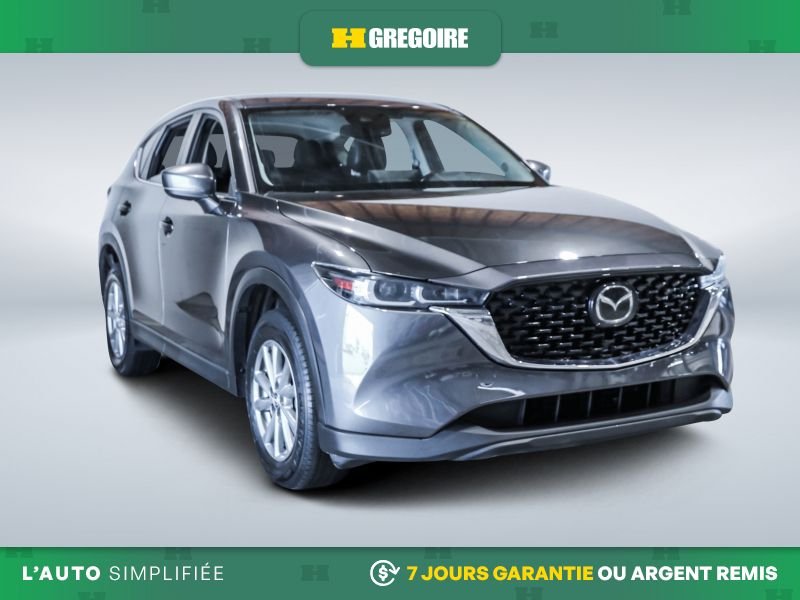 Mazda CX-5 822369 | GS AWD AUTO A/C CUIR NAV GR ELECT MAGS CAM RECUL B 2022 Gris Laval - photo #0