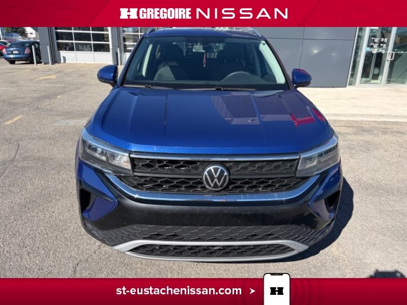2022 Volkswagen Taos Blue Laval - photo #1